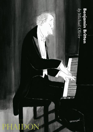 Benjamin Britten book cover by Michael Oliver