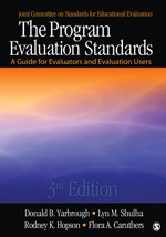 The Program Evaluation Standards: A Guide for Evaluators and Evaluation Users book cover by Donald B. Yarbrough, Lyn M. Shulha, Rodney K. Hopson, Flora A. Caruthers