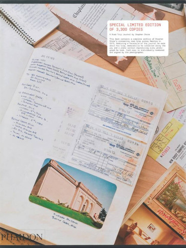 A Road Trip Journal book cover by Stephen Shore
