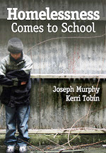 Homelessness Comes to School book cover by Joseph Murphy, Kerri Tobin