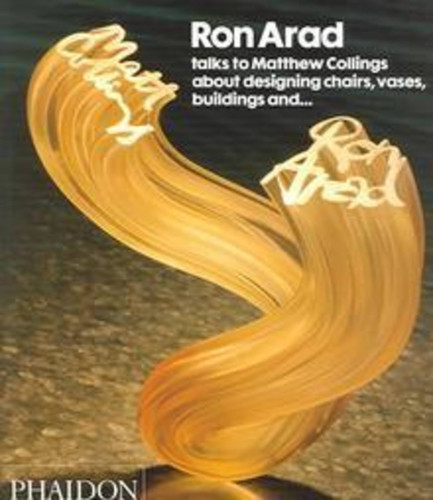 Ron Arad book cover by Matthew Collings, Ron Arad Associates