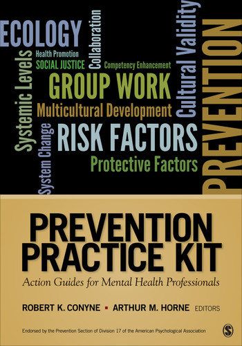 Prevention Practice Kit: Action Guides for Mental Health Professionals (Prevention Practice Kit) book cover by 
