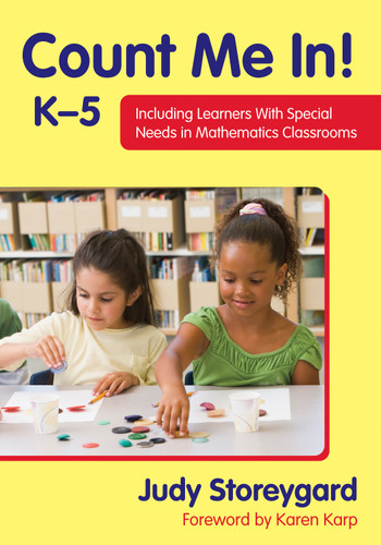 Count Me In! K–5: Including Learners With Special Needs in Mathematics Classrooms book cover by Judy Storeygard