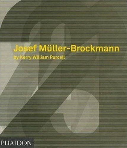 Josef Müller-Brockmann book cover by Kerry William Purcell, Shizuko Yoshikawa