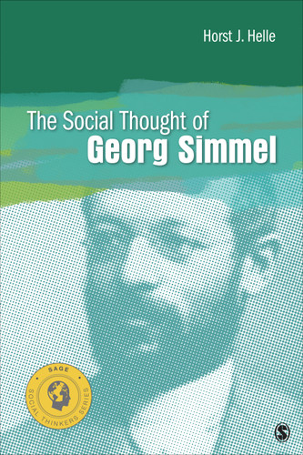 The Social Thought of Georg Simmel (Social Thinkers Series) book cover by Horst J. Helle