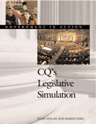 CQ′s Legislative Simulation: Government in Action (Government in Action Simulations) book cover by Julie Dolan, Marni Ezra