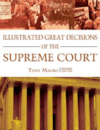 Illustrated Great Decisions of the Supreme Court book cover by Tony Mauro
