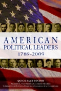 American Political Leaders 1789-2009 book cover by CQ Press