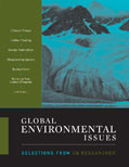 Global Environmental Issues: Selections from CQ Researcher book cover by The CQ Researcher