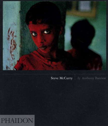 Steve McCurry (55s) book cover by Anthony Bannon, Steve McCurry