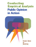 Conducting Empirical Analysis: Public Opinion in Action book cover by Rosalee A. Clawson, Zoe M. Oxley