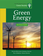 Green Energy: An A-to-Z Guide (The SAGE Reference Series on Green Society: Toward a Sustainable Future-Series Editor: Paul Robbins) book cover by 