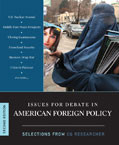 Issues for Debate in American Foreign Policy: Selections from CQ Researcher book cover by The CQ Researcher