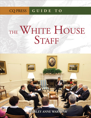 Guide to the White House Staff book cover by Shirley Anne Warshaw