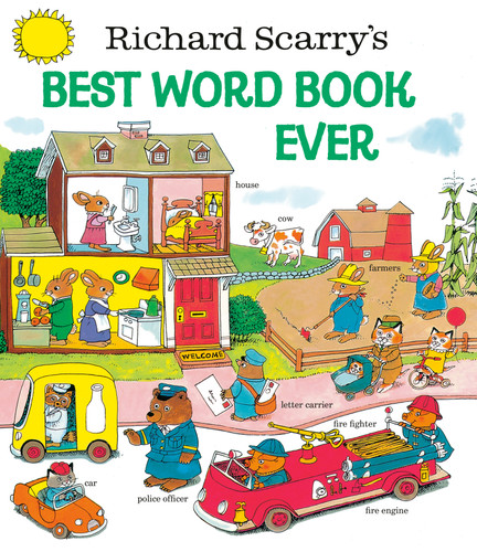 Richard Scarry's Best Word Book Ever book cover by Richard Scarry