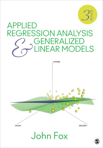 Applied Regression Analysis and Generalized Linear Models book cover by John Fox