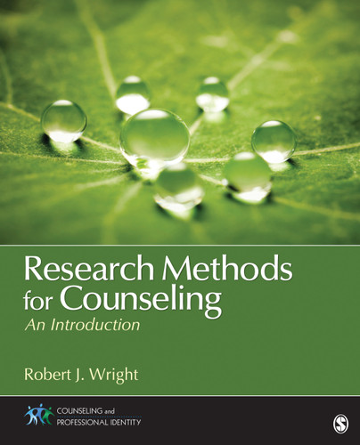 Research Methods for Counseling: An Introduction (Counseling and Professional Identity) book cover by Robert J. Wright