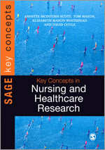 Key Concepts in Nursing and Healthcare Research (SAGE Key Concepts series) book cover by 