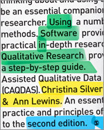 Using Software in Qualitative Research: A Step-by-Step Guide book cover by Christina Silver, Ann Lewins