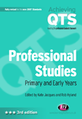 Professional Studies: Primary and Early Years (Achieving QTS Series) book cover by 