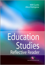 Education Studies Reflective Reader (Education Studies Series) book cover by Will Curtis, Alice Pettigrew