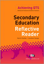 Secondary Education Reflective Reader (Achieving QTS Series) book cover by Jonathan Savage, Martin Fautley