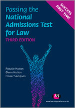 Passing the National Admissions Test for Law (LNAT) (Student Guides to University Entrance Series) book cover by Rosalie Hutton, Glenn Hutton, Fraser Sampson