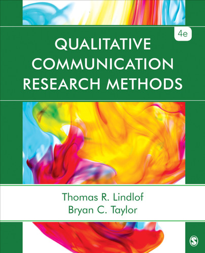 Qualitative Communication Research Methods book cover by Thomas R. Lindlof, Bryan C. Taylor