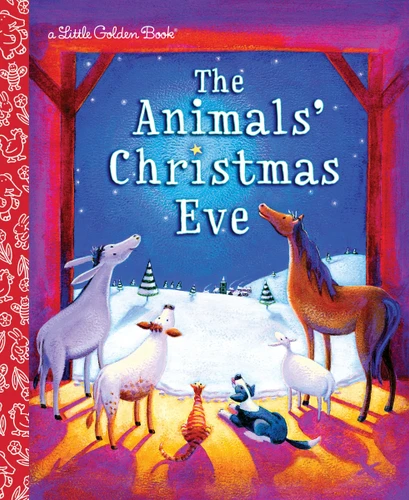The Animals' Christmas Eve: A Christmas Nativity Book for Kids (Little Golden Book) book cover by Gale Wiersum