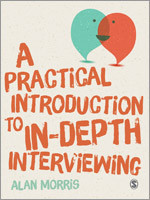 A Practical Introduction to In-depth Interviewing book cover by Alan Morris