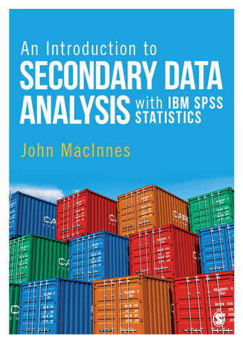 An Introduction to Secondary Data Analysis with IBM SPSS Statistics book cover by John MacInnes