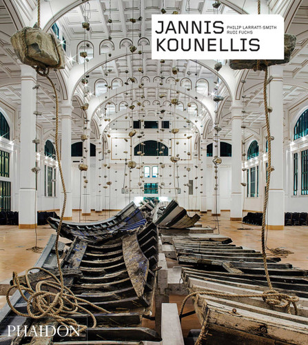 Jannis Kounellis (Phaidon Contemporary Artists Series) book cover by Philip Larratt-Smith, Rudi Fuchs