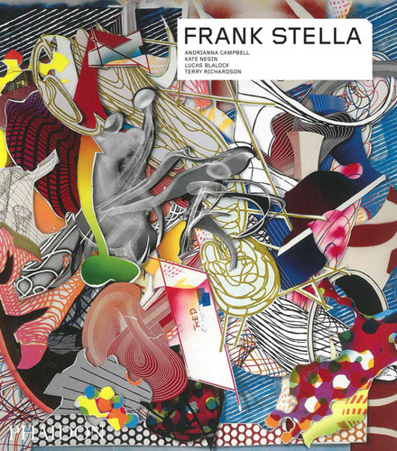 Frank Stella (Phaidon Contemporary Artists Series) book cover by Andrianna Campbell, Kate Nesin, Lucas Blalock