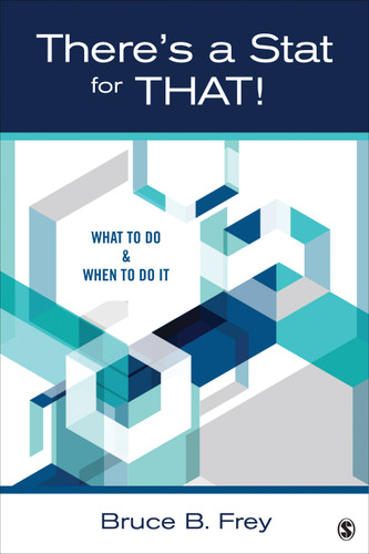 There′s a Stat for That!: What to Do & When to Do it book cover by Bruce B. Frey