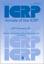 ICRP Publication 68: Dose Coefficients for Intakes of Radionuclides by Workers (Annals of the ICRP) book cover by ICRP