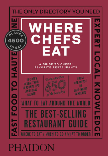 Where Chefs Eat: A Guide to Chefs' Favorite Restaurants book cover by 