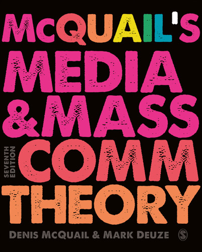 McQuail’s Media and Mass Communication Theory book cover by Denis McQuail, Mark Deuze