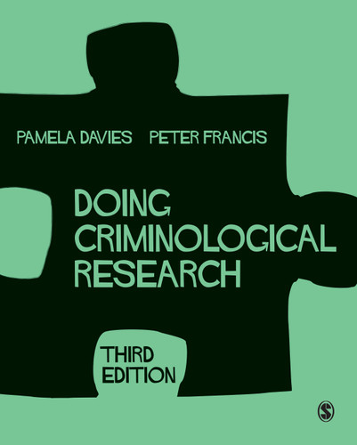 Doing Criminological Research book cover by Pamela Davies, Peter Francis