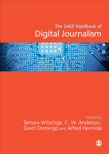 The SAGE Handbook of Digital Journalism book cover by 