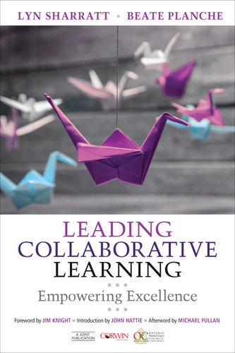 Leading Collaborative Learning: Empowering Excellence book cover by Lyn Sharratt, Beate Planche