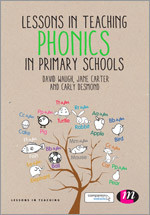 Lessons in Teaching Phonics in Primary Schools (Lessons in Teaching) book cover by David Waugh, Jane Carter, Carly Desmond