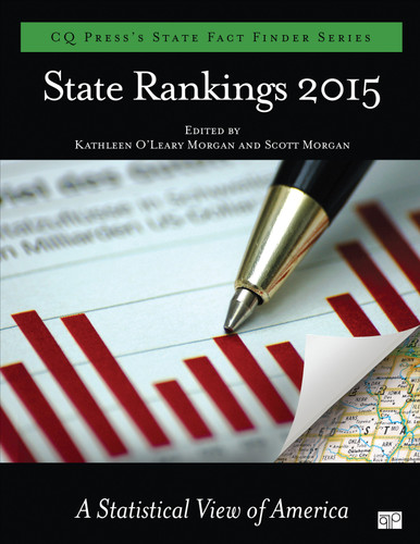State Rankings 2015: A Statistical View of America book cover by 