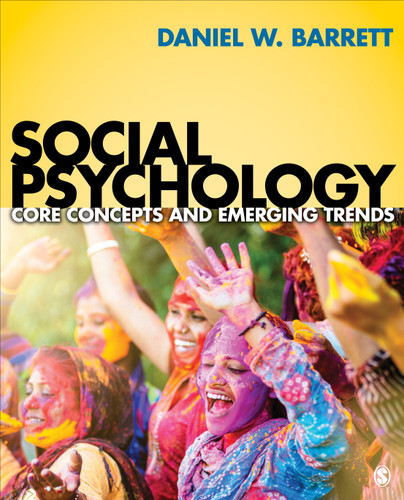 Social Psychology: Core Concepts and Emerging Trends book cover by Daniel W. Barrett
