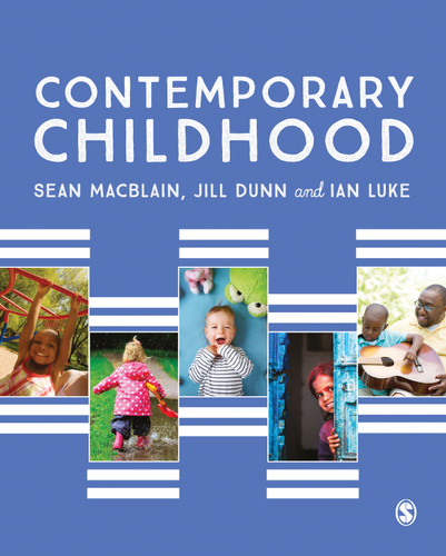 Contemporary Childhood book cover by Sean MacBlain, Jill Dunn, Ian Luke