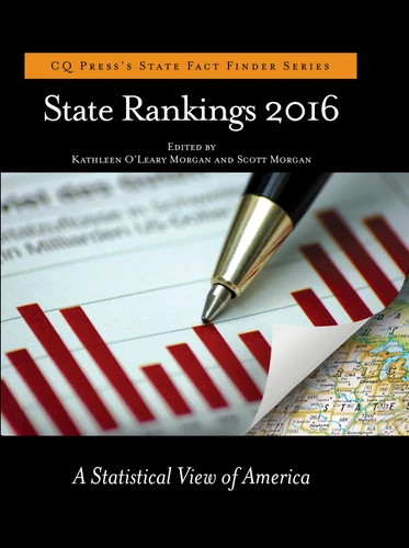 State Rankings 2016: A Statistical View of America book cover by 