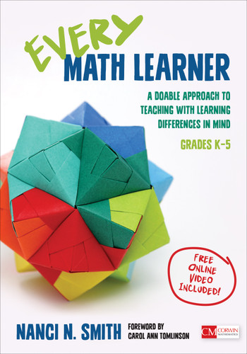 Every Math Learner, Grades K-5: A Doable Approach to Teaching With Learning Differences in Mind (Corwin Mathematics Series) book cover by Nanci N. Smith