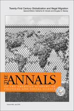 The ANNALS of the American Academy of Political & Social Science: Undocumented Migration in a Global Economy (The ANNALS of the American Academy of Political and Social Science Series) book cover by 