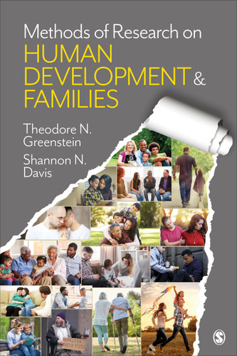 Methods of Research on Human Development and Families book cover by Theodore N. Greenstein, Shannon N. Davis