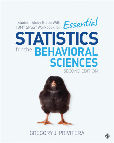 Student Study Guide With IBM® SPSS® Workbook for Essential Statistics for the Behavioral Sciences book cover by Gregory J. Privitera