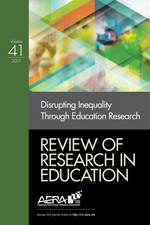 Review of Research in Education: Disrupting Inequality Through Education Research (Review of Research in Education) book cover by 